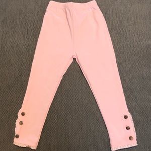 UBaby Pink Leggings, size 3-4